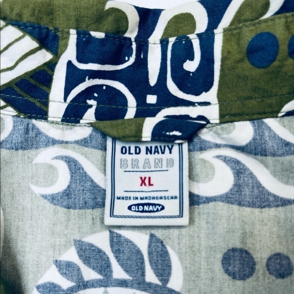 OLD NAVY XL CASUAL BUTTON DOWN Short Sleeve - Picture 6 of 6